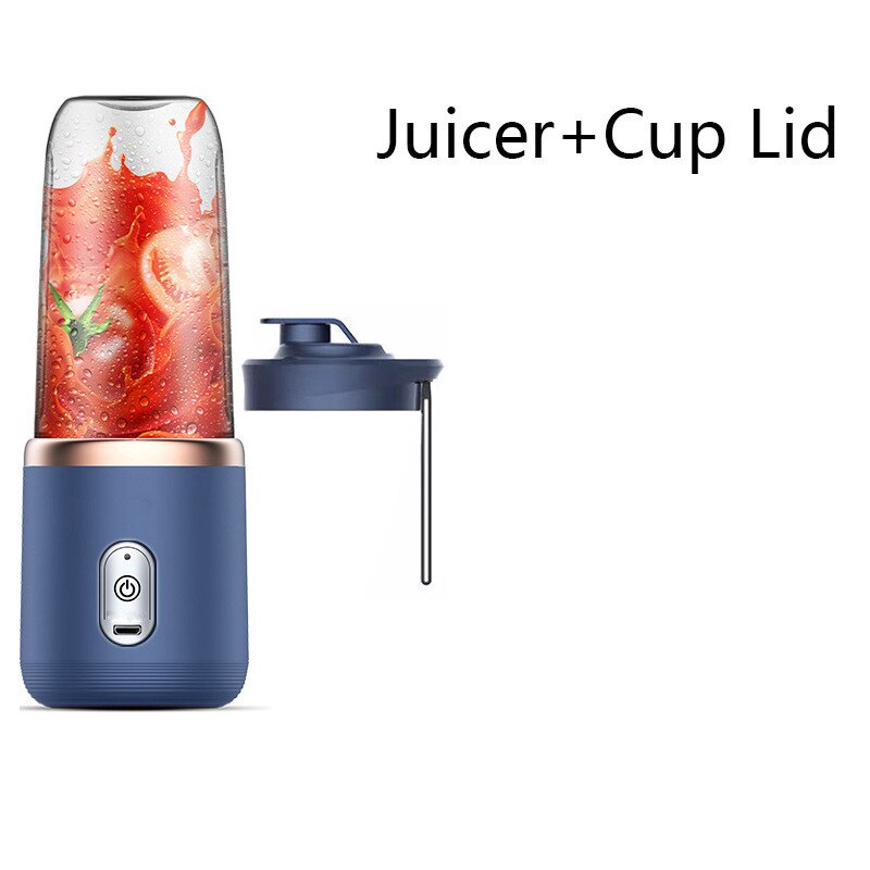 Mini liquidificador Portátil Pequeno Elétrico, Lâmina De Aço Inoxidável Juicer Cup Juicer Fruit Smoothie Automático Blender Cozinha Ferramenta.